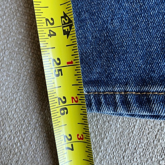 Re/Done Jeans Women’s 26 90s High Rise Ankle Crop Jean Cadet Indigo NWT - Picture 13 of 13
